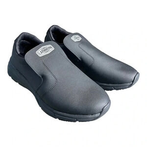 LARNMERN Work Shoes Unisex Black Non Slip Waterproof Size Men’s 9/Women’s 11 NEW
